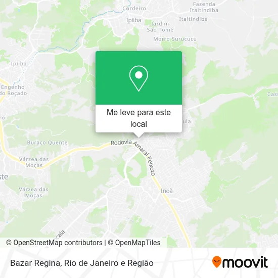 Bazar Regina mapa