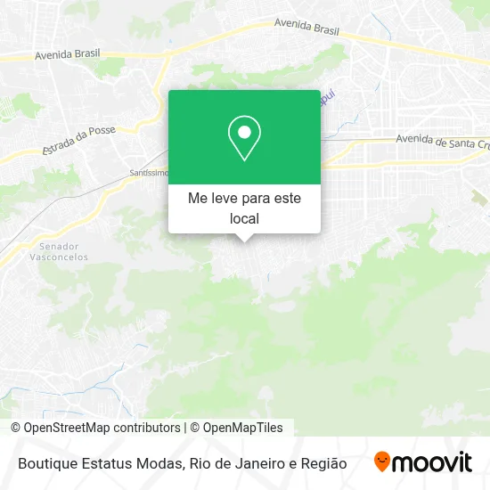 Boutique Estatus Modas mapa