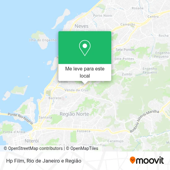 Hp Film mapa