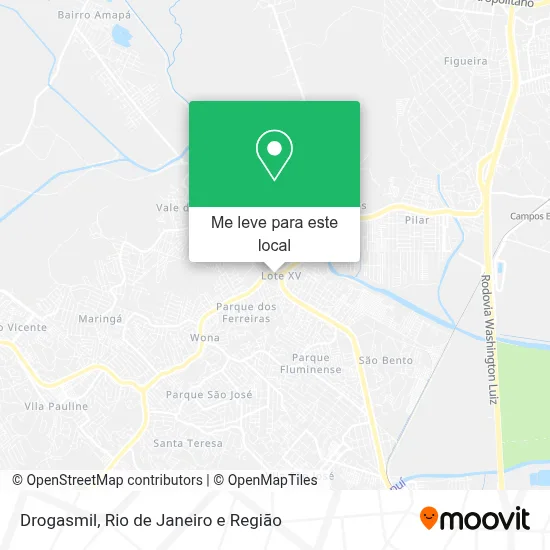 Drogasmil mapa
