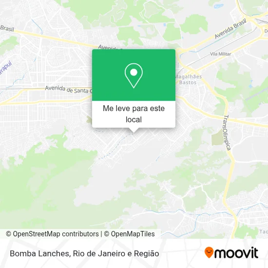 Bomba Lanches mapa