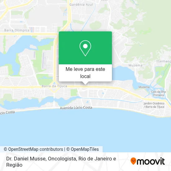 Dr. Daniel Musse, Oncologista mapa