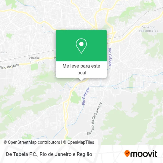 De Tabela F.C. mapa