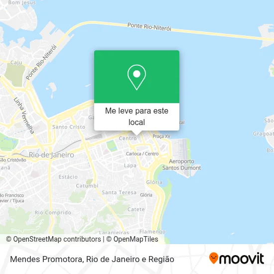 Mendes Promotora mapa