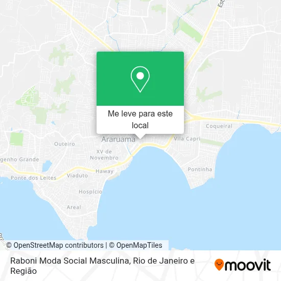 Raboni Moda Social Masculina mapa