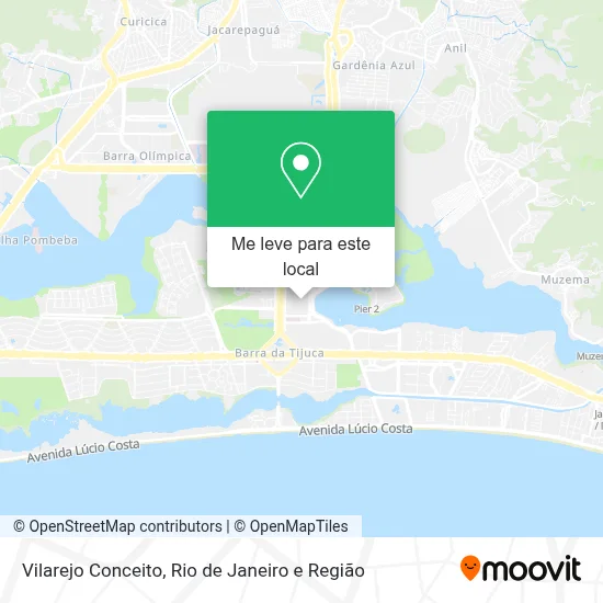Vilarejo Conceito mapa