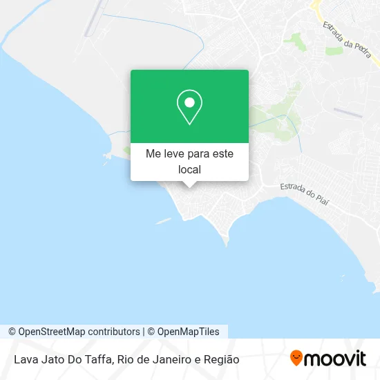Lava Jato Do Taffa mapa