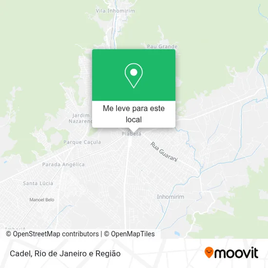 Cadel mapa