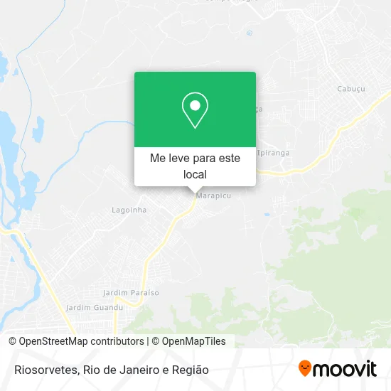 Riosorvetes mapa