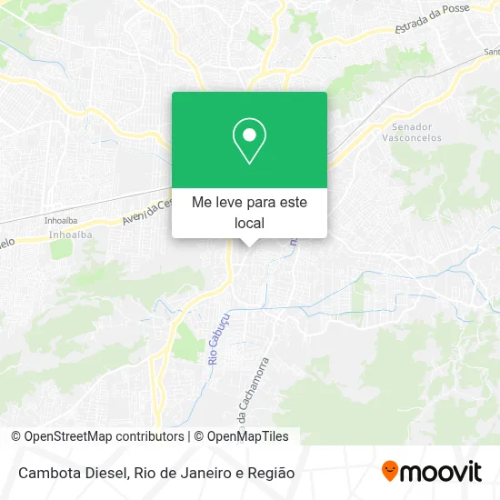 Cambota Diesel mapa