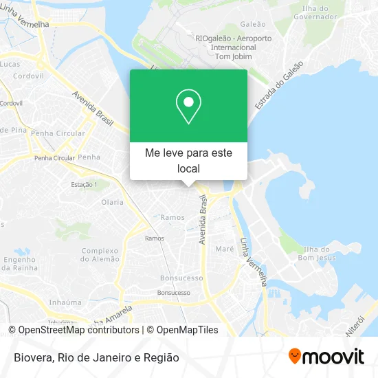 Biovera mapa