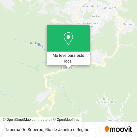 Taberna Do Soberbo mapa