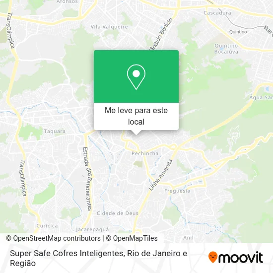 Super Safe Cofres Inteligentes mapa