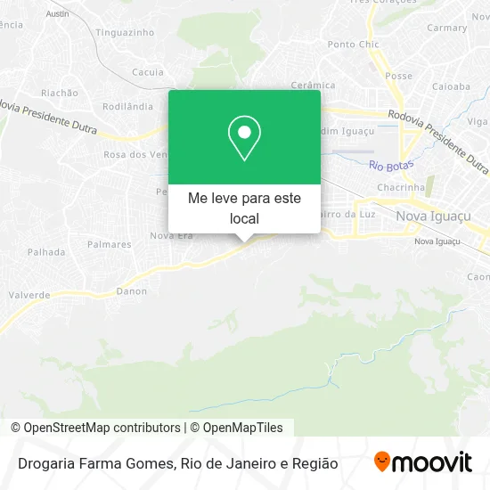 Drogaria Farma Gomes mapa