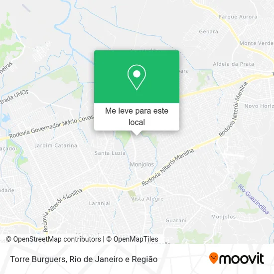 Torre Burguers mapa