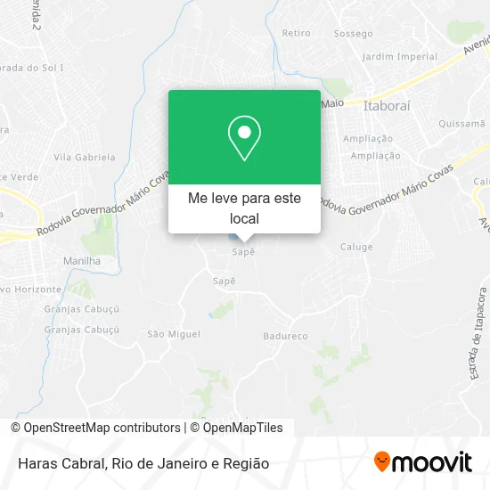 Haras Cabral mapa