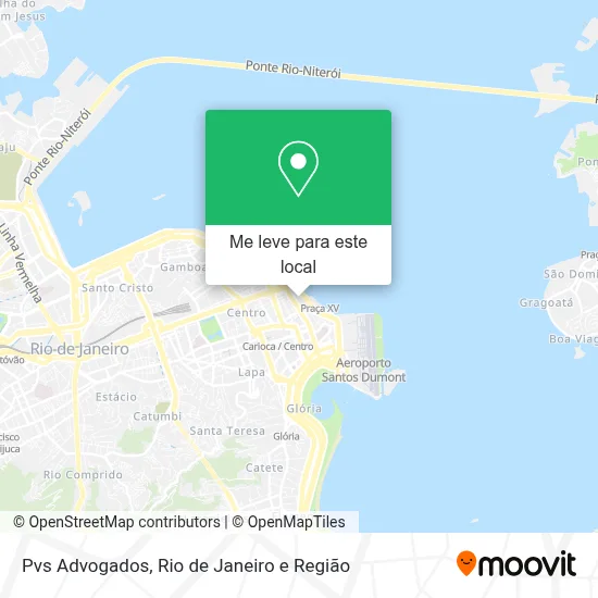 Pvs Advogados mapa