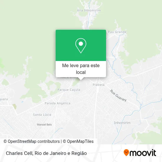 Charles Cell mapa