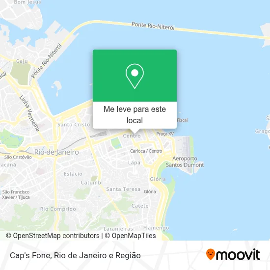 Cap's Fone mapa