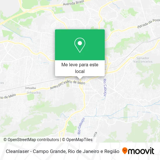 Cleanlaser - Campo Grande mapa