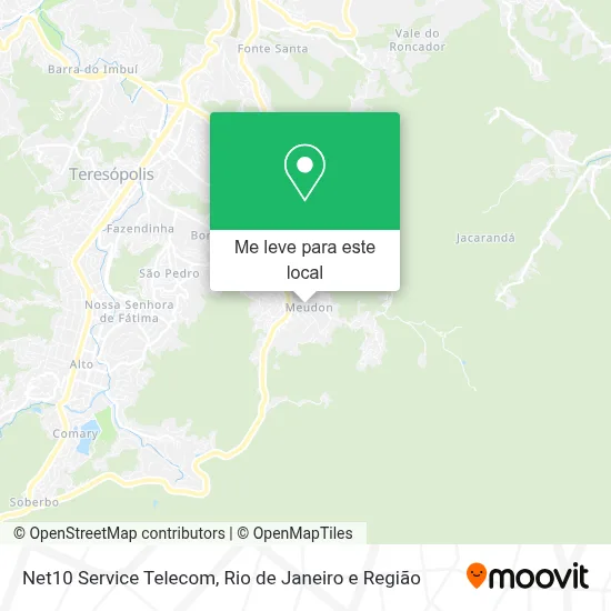 Net10 Service Telecom mapa