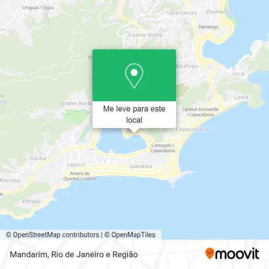 Mandarim mapa