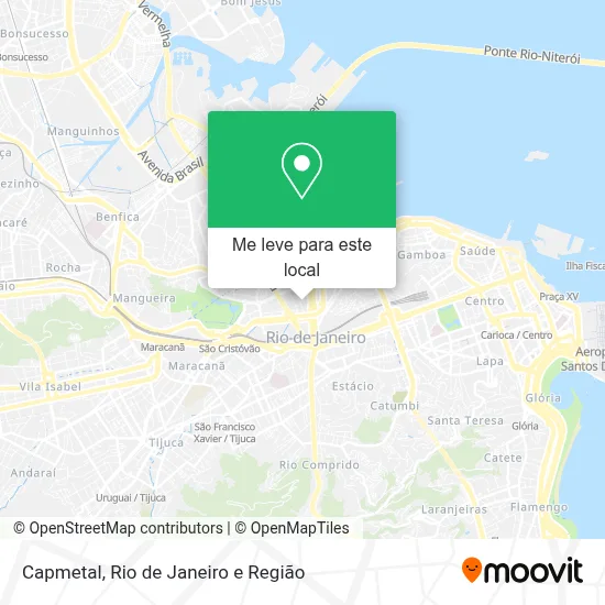 Capmetal mapa