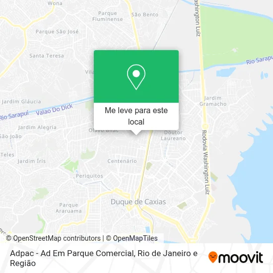 Adpac - Ad Em Parque Comercial mapa