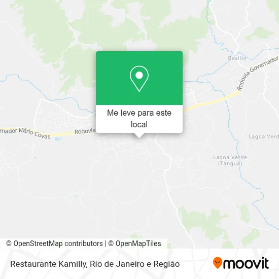 Restaurante Kamilly mapa