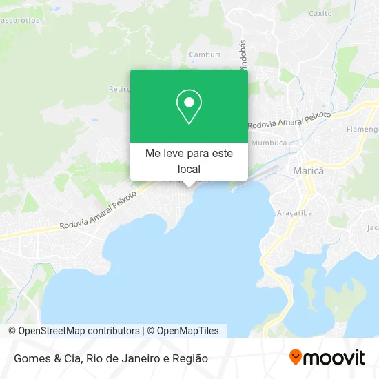Gomes & Cia mapa