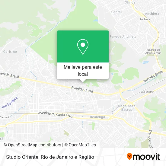 Studio Oriente mapa