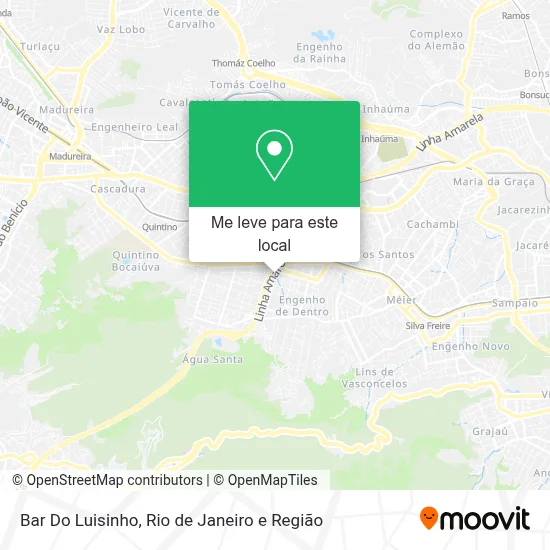 Bar Do Luisinho mapa