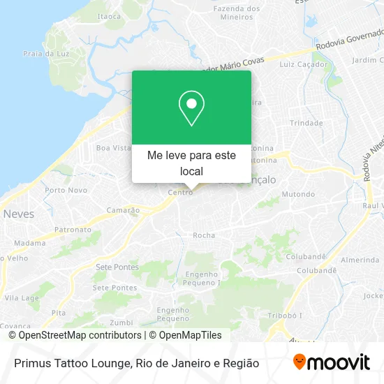 Primus Tattoo Lounge mapa