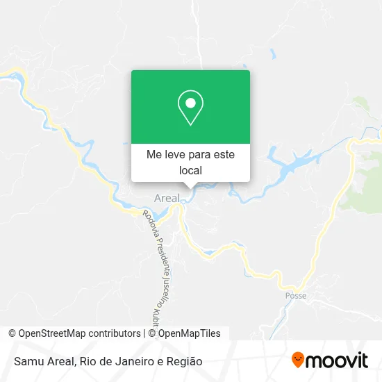 Samu Areal mapa