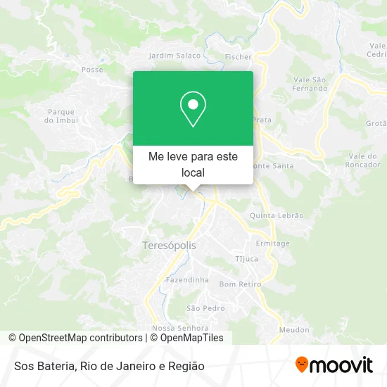 Sos Bateria mapa