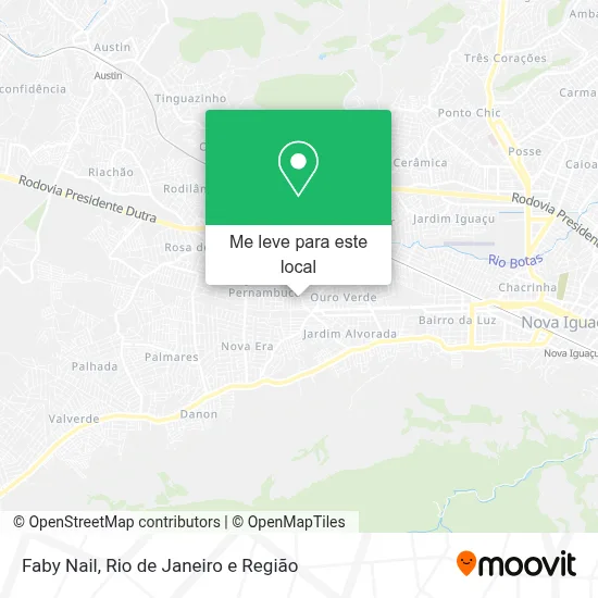 Faby Nail mapa
