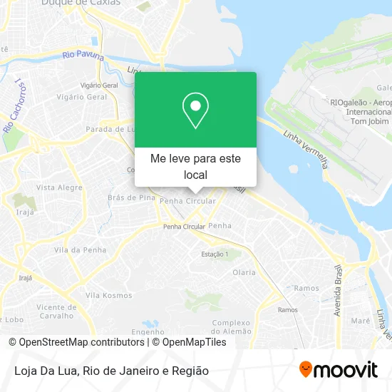 Loja Da Lua mapa
