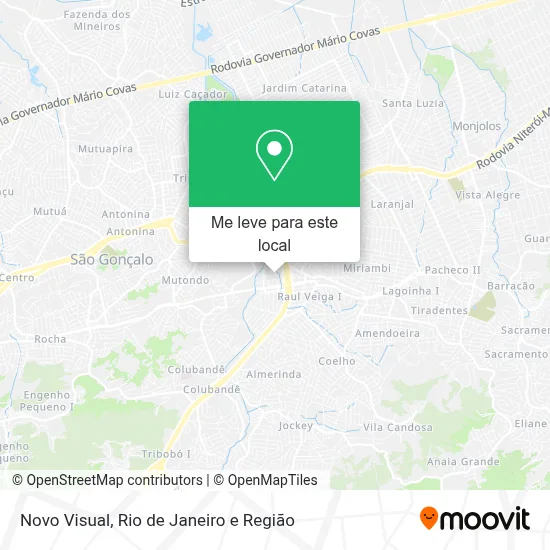 Novo Visual mapa