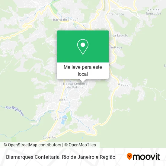 Biamarques Confeitaria mapa