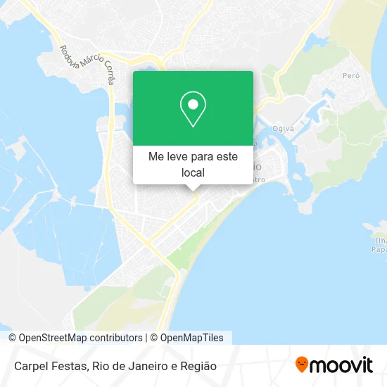Carpel Festas mapa