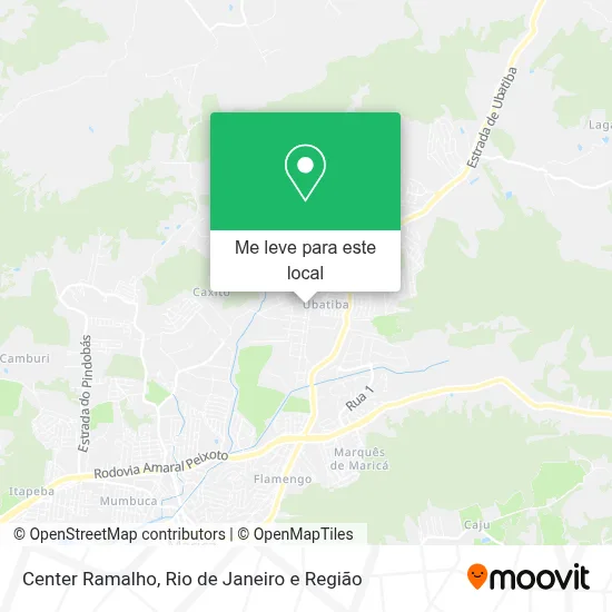Center Ramalho mapa