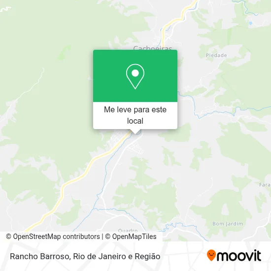 Rancho Barroso mapa