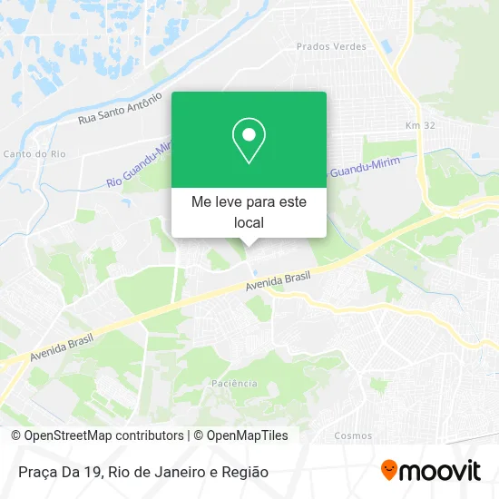 Praça Da 19 mapa