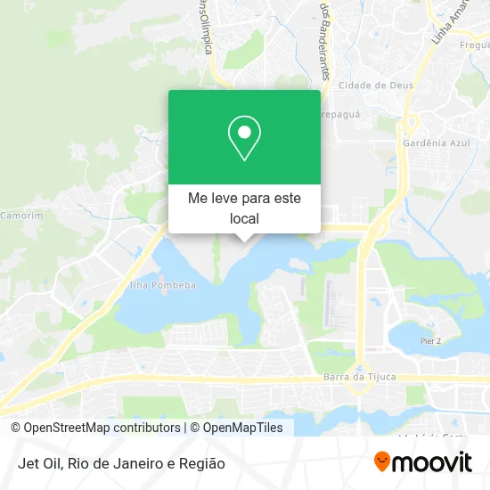 Jet Oil mapa