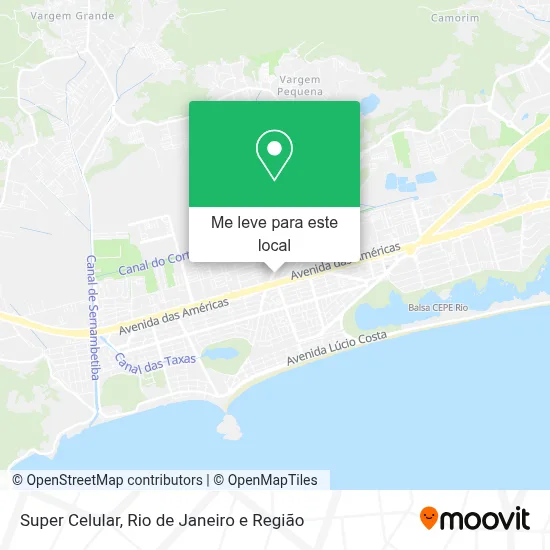 Super Celular mapa