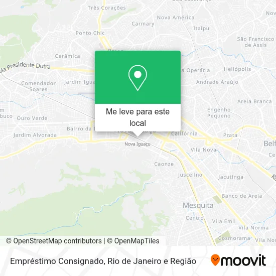 Empréstimo Consignado mapa