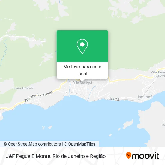 J&F Pegue E Monte mapa