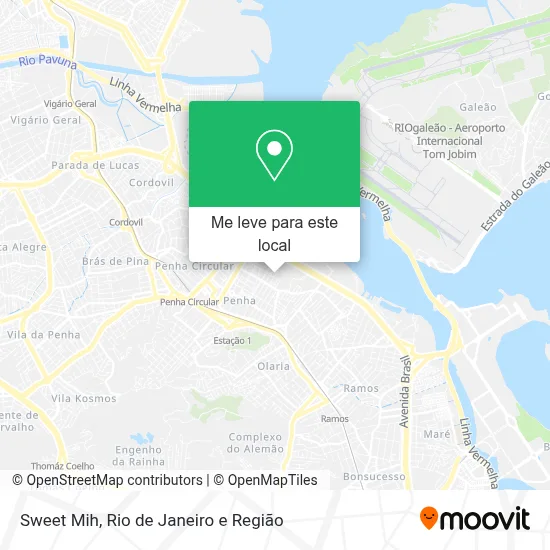 Sweet Mih mapa