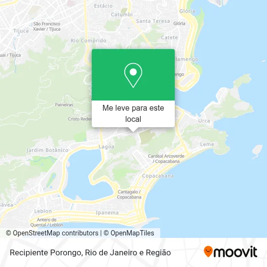Recipiente Porongo mapa