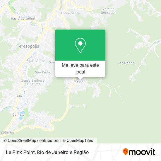 Le Pink Point mapa